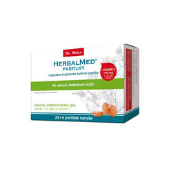 Herbalmed pastilky Dr. Weiss islandský lišejník, tymián 24+6 ks