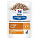 Hill's Diet Feline k/d Chicken kapsička pro kočky 12x85 g