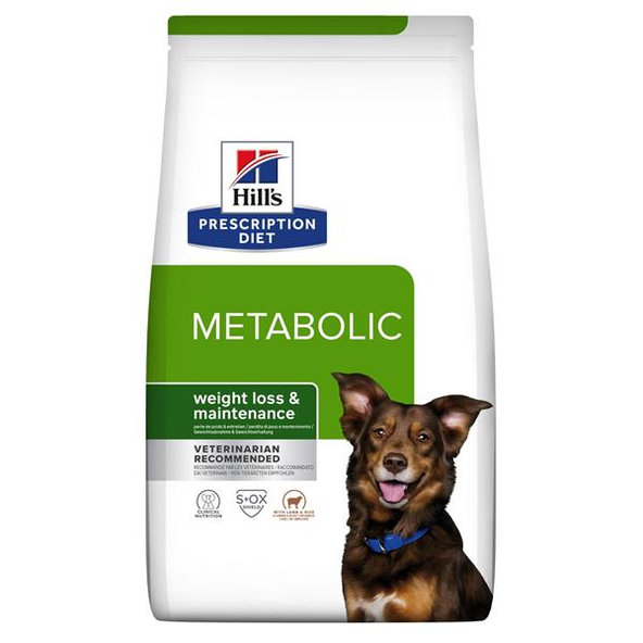 Hill's PD Canine Metabolic Lamb & Rice granule pro psy 12 kg