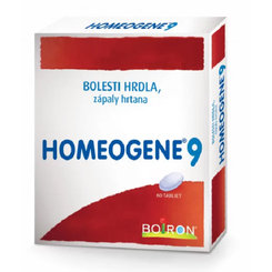 HOMEOGENE 9 homeopatický lék na bolest v krku 60 tablet