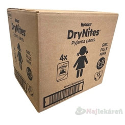 Huggies DryNites L Jumbo kalhotky pro dívky 8–13 let 30–48 kg 52 ks