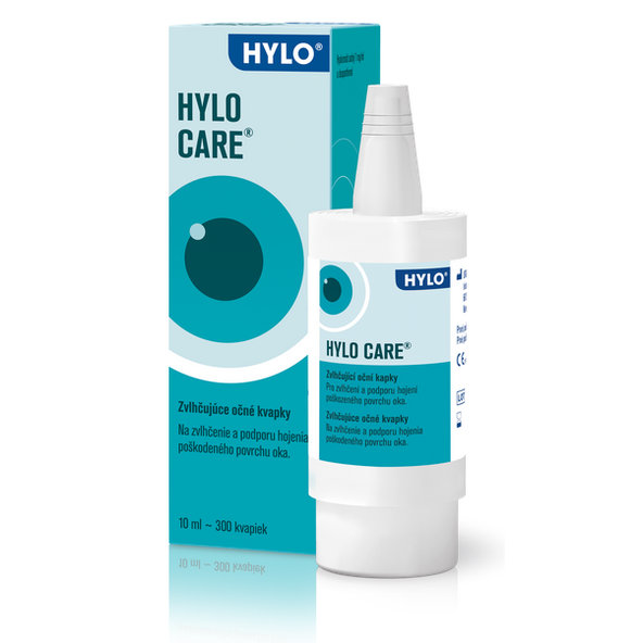 HYLO CARE zvlhčující oční kapky 10 ml