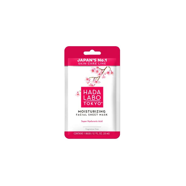 Hada Labo Tokyo Face Sheet Moisturizing textilní maska 20 ml