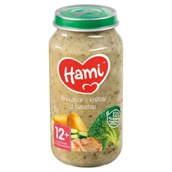 Hami příkrm Brokolice s krůtou a cuketou 12 m+ 250 g