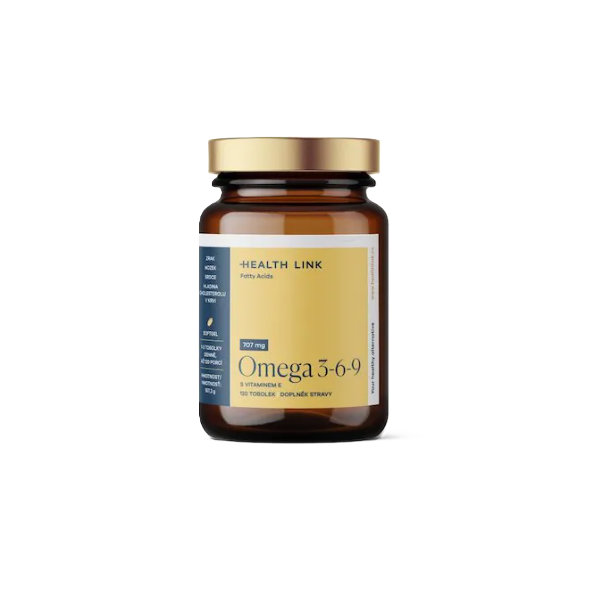 Health Link Omega 3-6-9 707 mg 120 kapslí