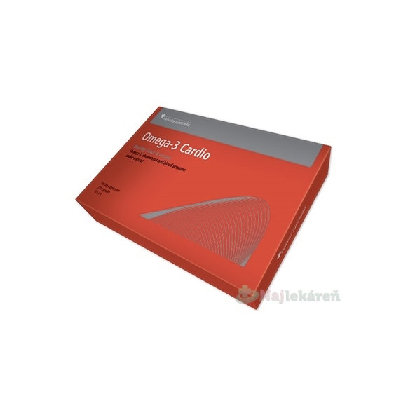 HELVETIA Apotheke Omega-3 Cardio 120 kapslí