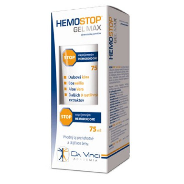 HemoStop MAX gel na hemoroidy 75 ml