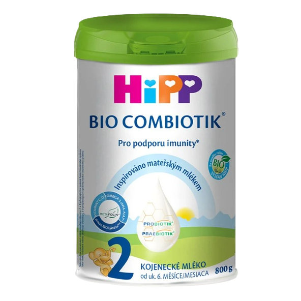 HiPP 2 BIO Combiotik následná kojenecká výživa 6m+ 800 g