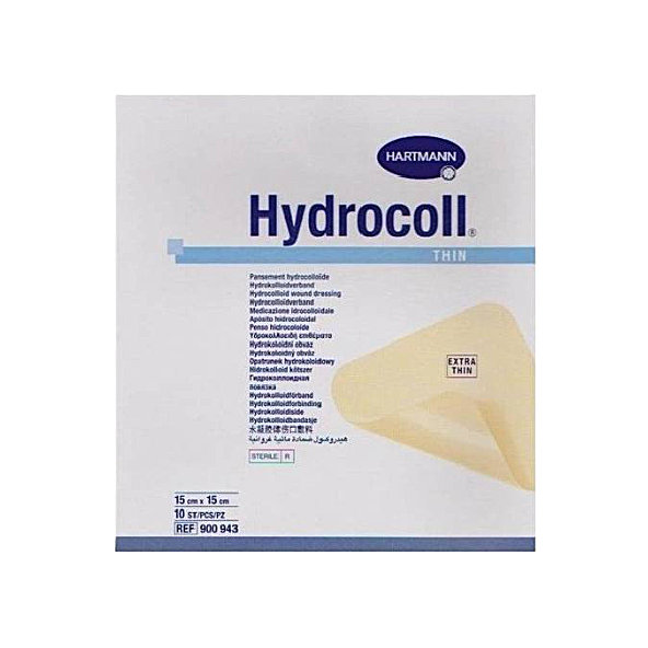 Hydrocoll Thin 15 × 15 cm 5 ks