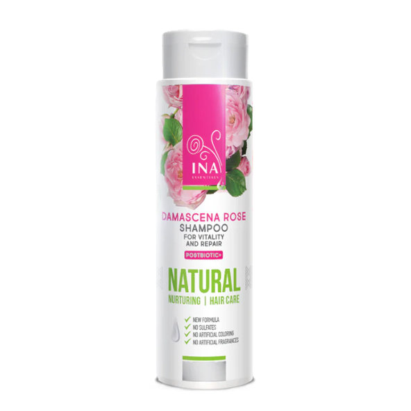 INA Essentials Natural přírodní růžový šampon 200 ml