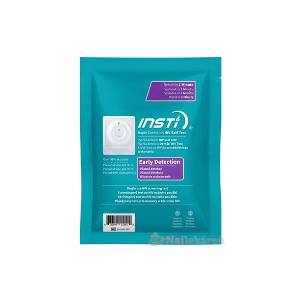 INSTI HIV Self Test domácí test na HIV 1 ks