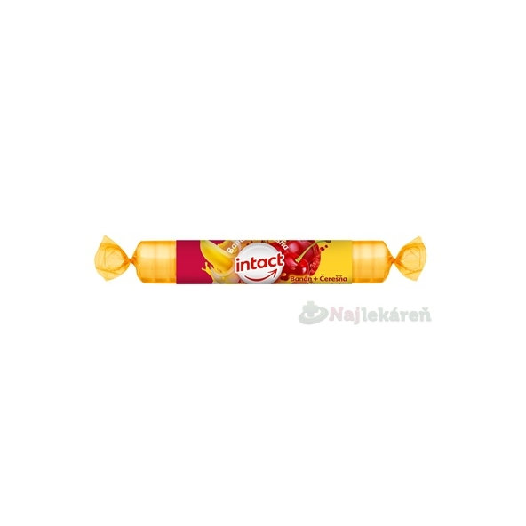 Intact hroznový cukr banán a třešeň 40 g