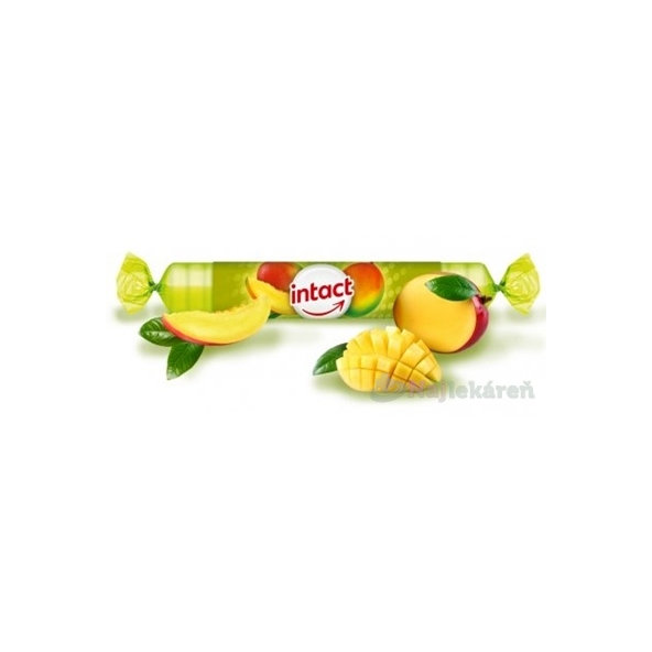 Intact hroznový cukr s vitaminem C mango 40 g