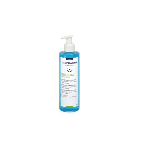 ISIS Teen Derm Gel Sensitive čisticí gel pro citlivou pleť 400 ml