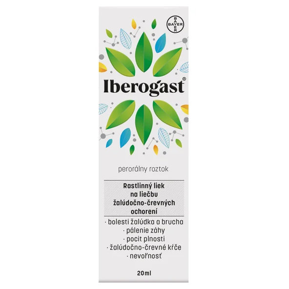 Iberogast kvapky na trávenie 20 ml