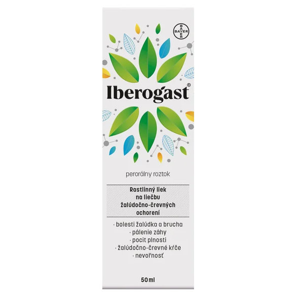 Iberogast kvapky na trávenie 50 ml