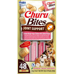 Inaba Churu Bites Joint Chicken & Salmon pamlsky pro psy 4×12 g