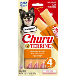 Inaba Churu Terrine Chicken pamlsek pro psy 4×15 g