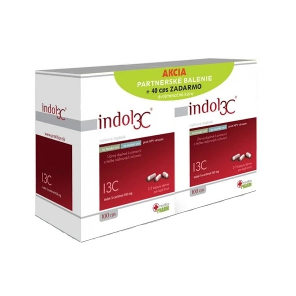 INDOL3C HPV 200+40 zdarma 240 kapslí