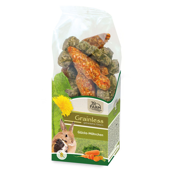 JR FARM Grainless pamlsek pro králíky a hlodavce 125 g