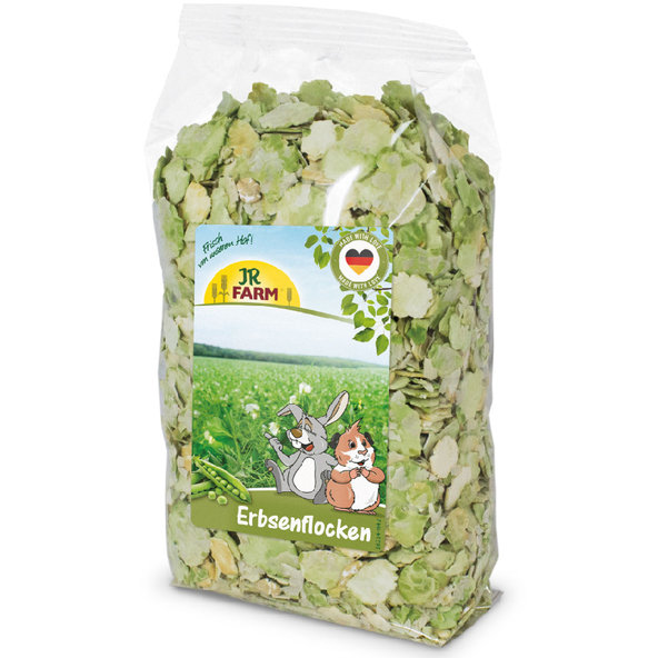 JR FARM hrachové vločky pro králíky a hlodavce 200 g