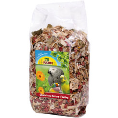 JR FARM přírodní podestýlka pro papoušky 500 g