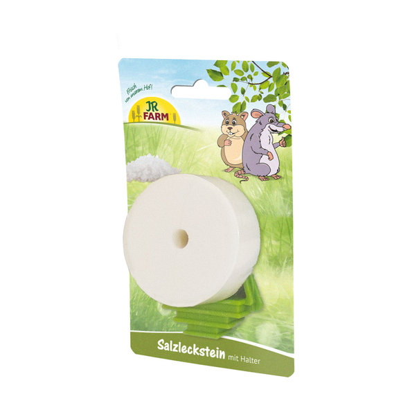 JR FARM solný kámen k zavěšení pro hlodavce 80 g