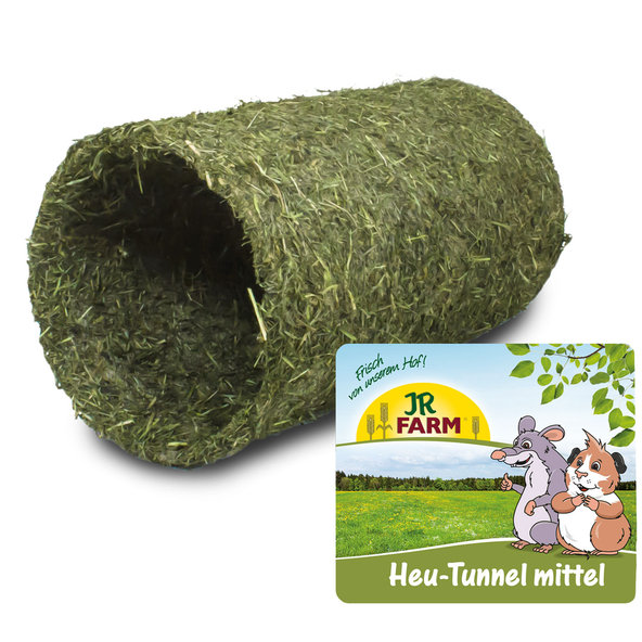 JR FARM tunel ze sena pro králíky a hlodavce střední 380 g