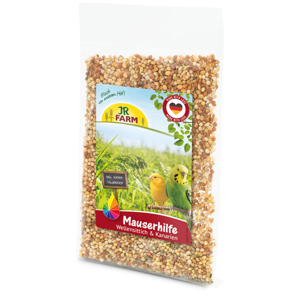 JR FARM vitamíny na přepeřování pro andulky a kanáry 30 g