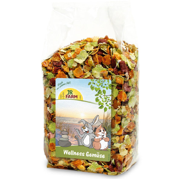 JR FARM zeleninové vločky pro hlodavce 600 g