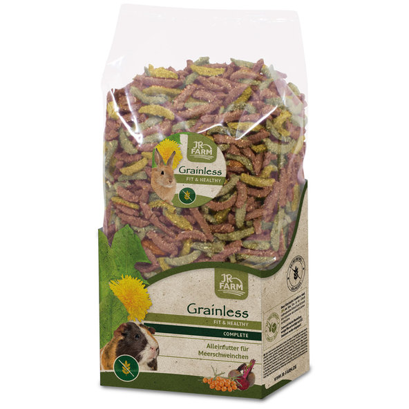 JR FARM Grainless Health kompletní krmivo pro morčata 600 g