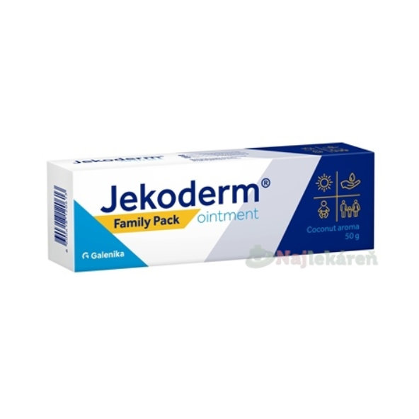 Galenika Jekoderm mast Family pack kokosová vůně 50 g