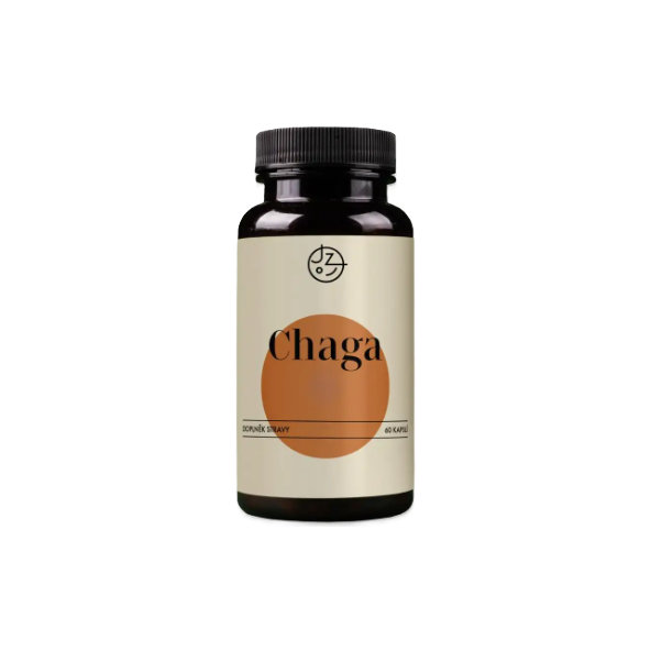 Jeme zdravo Chaga 60 kapslí