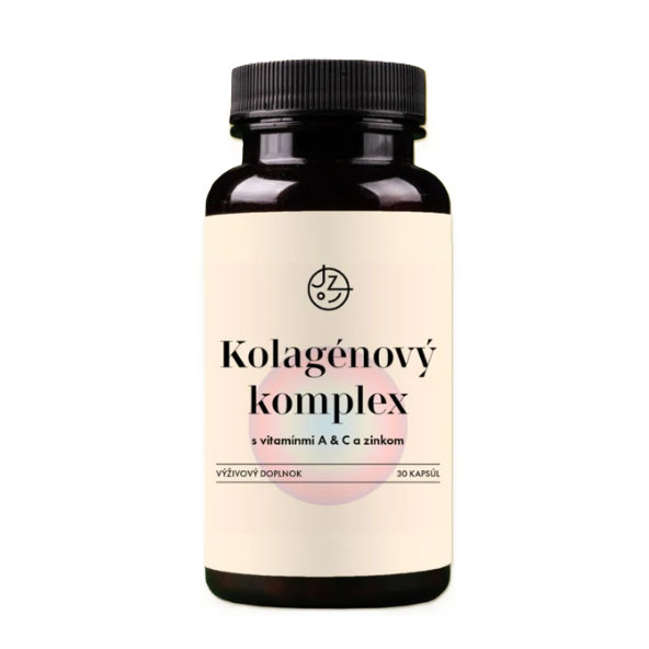 Jeme zdravo Kolagenový komplex s vitaminy A, C a zinkem 30 kapslí