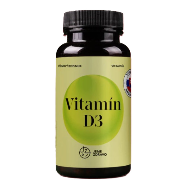 Jeme zdravo Vitamin D3 90 kapslí