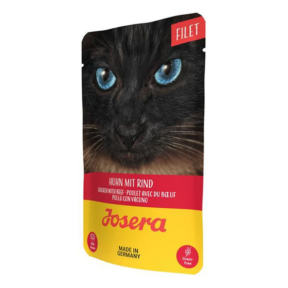 Josera kapsička pro kočky filet kuřecí s hovězím 70 g
