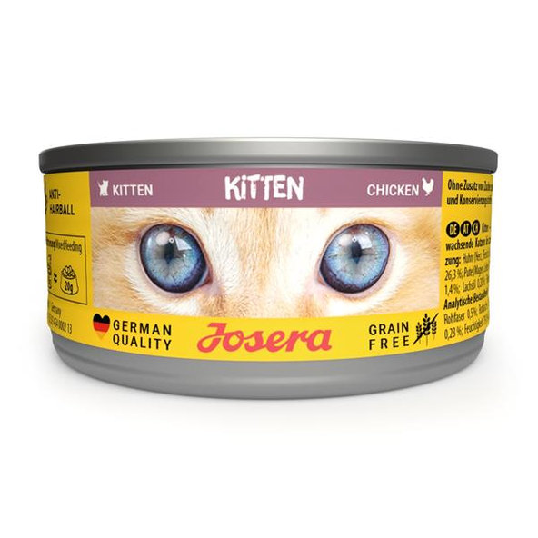 Josera konzerva pro koťata Kitten kuřecí 85 g