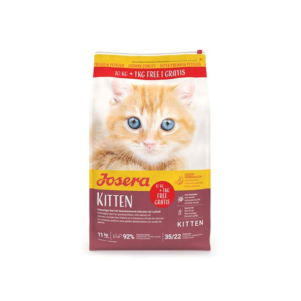Josera Kitten granule pro koťata 10 kg + 1 kg