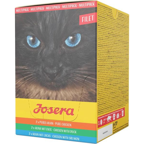 Josera kapsička pro kočky Multipack filet GF 6× 70 g