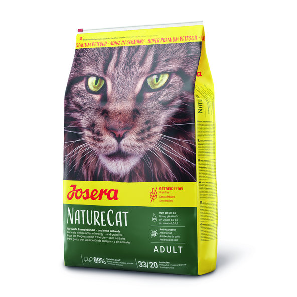 Josera krmivo pro kočky bez obilovin NatureCat GF 400 g