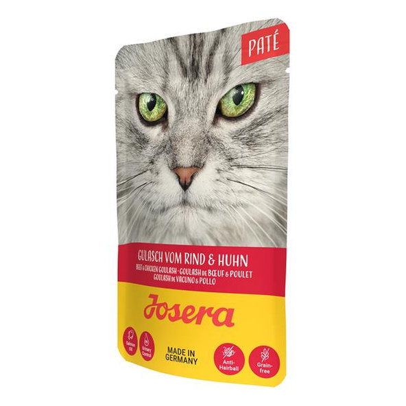 Josera kapsička pro kočky paté hovězí a kuřecí guláš 85 g