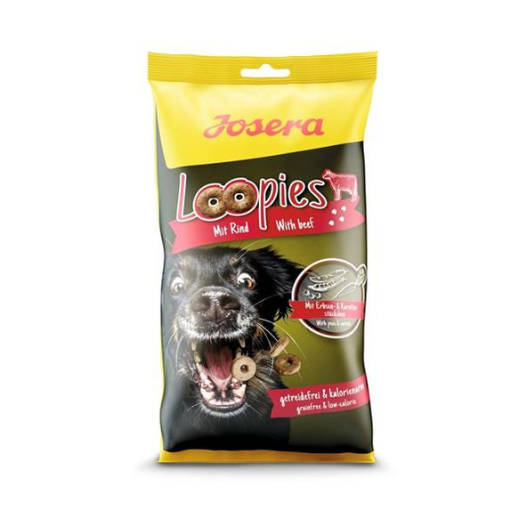 Josera pochoutka pro psy Loopies hovězí 150 g