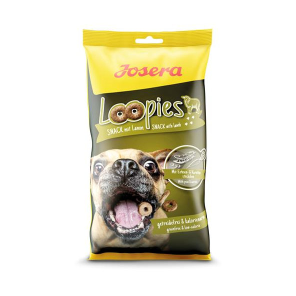 Josera pochoutka pro psy Loopies jehněčí 150 g