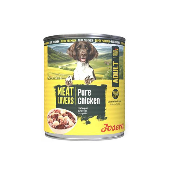 Josera Meat Lovers Chicken konzerva pro psy s kuřecím 400 g