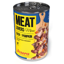 Josera konzerva pro psy Meat Lovers kachna s dýní 400 g