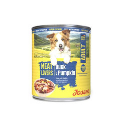 Josera Meat Lovers Duck with Pumpkin konzerva pro psy s kachnou a dýní 800 g