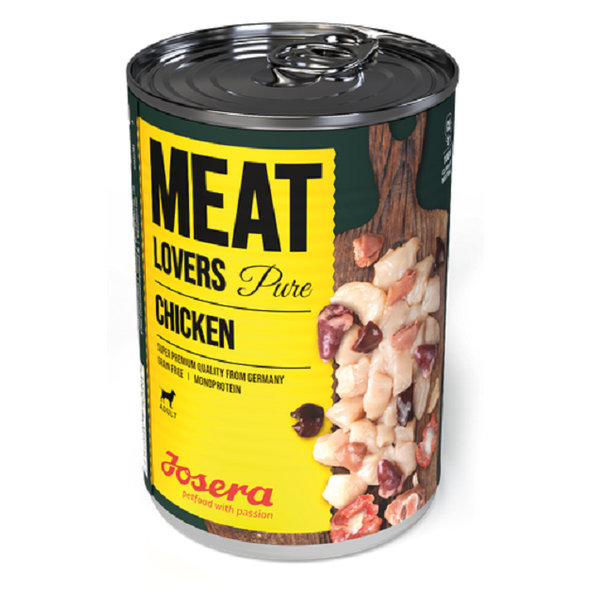 Josera konzerva pro psy Meat Lovers Menu kuřecí 400 g