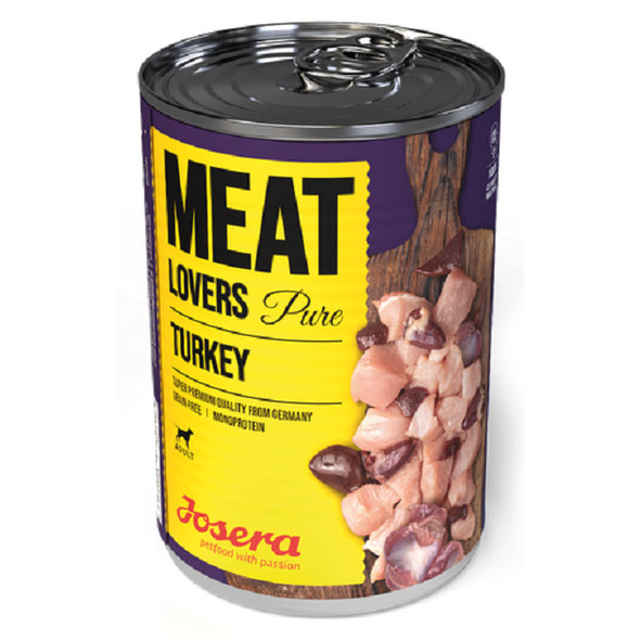 Josera konzerva pro psy Meat Lovers krůtí 800 g