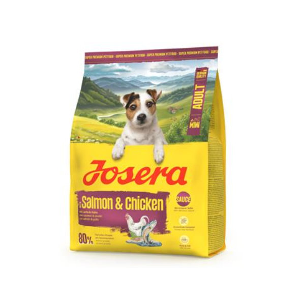 Josera krmivo pro psy Mini Adult losos a kuře 0,9 kg