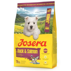 Josera krmivo pro psy Mini Junior kachna a losos 3 kg